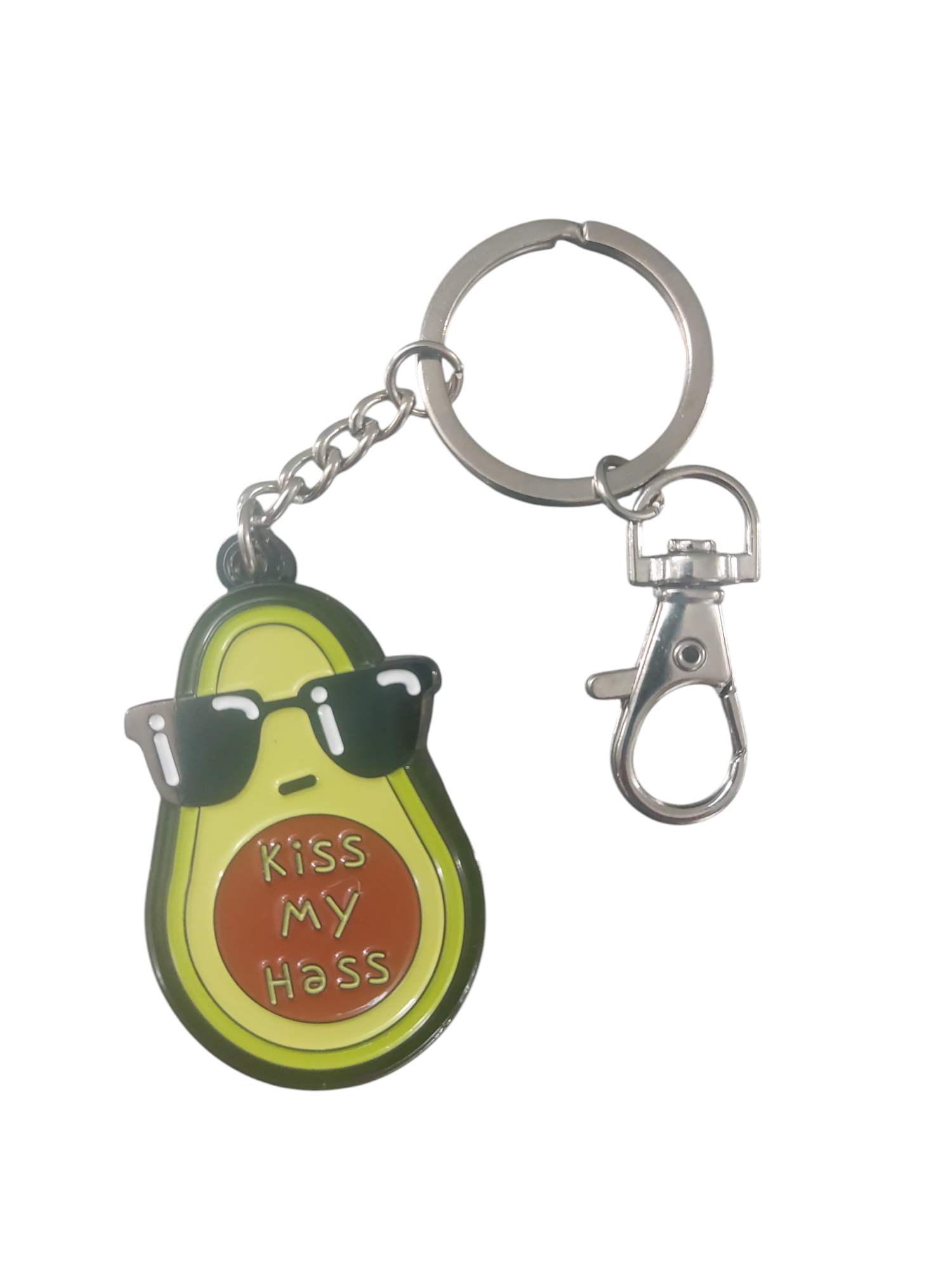 Kiss My Hass Keychain