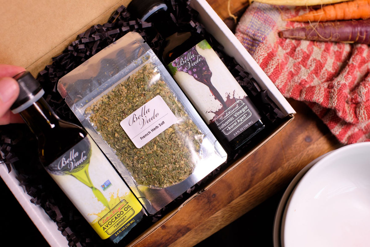 Dress Your Best! Salad Dressing Kit Bella Vado Extra Virgin Avocado Oil